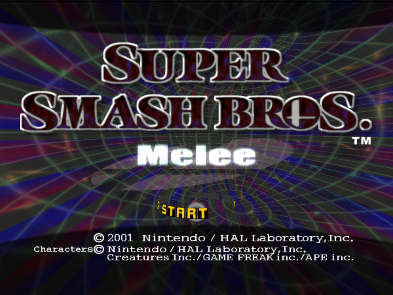 Title screen
