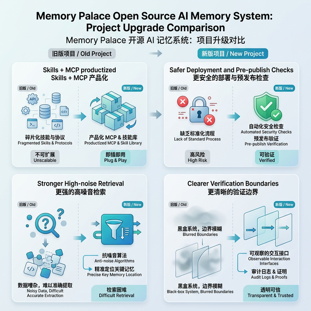 Memory Palace Project Upgrade Comparison