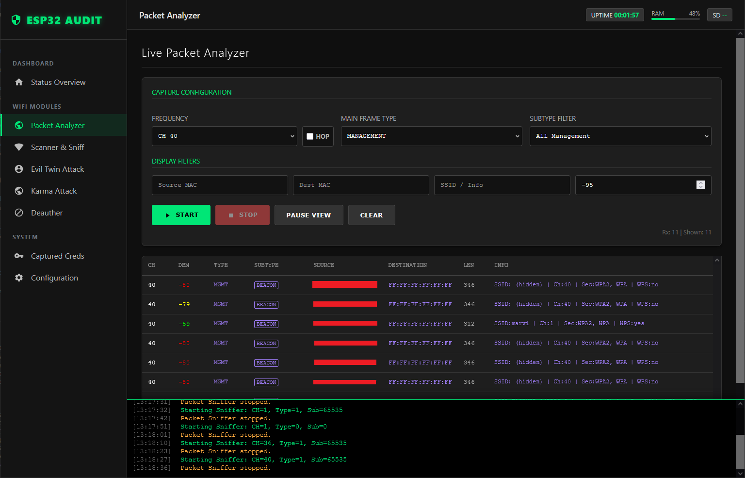 Packet Analyzer