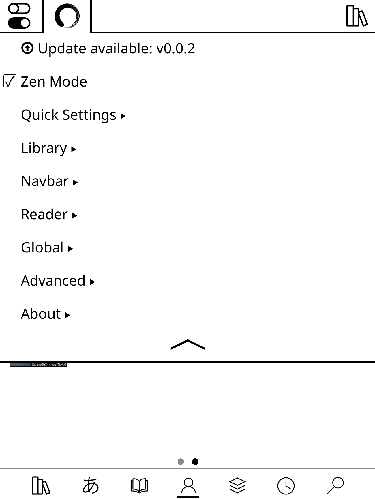 Zen UI Settings