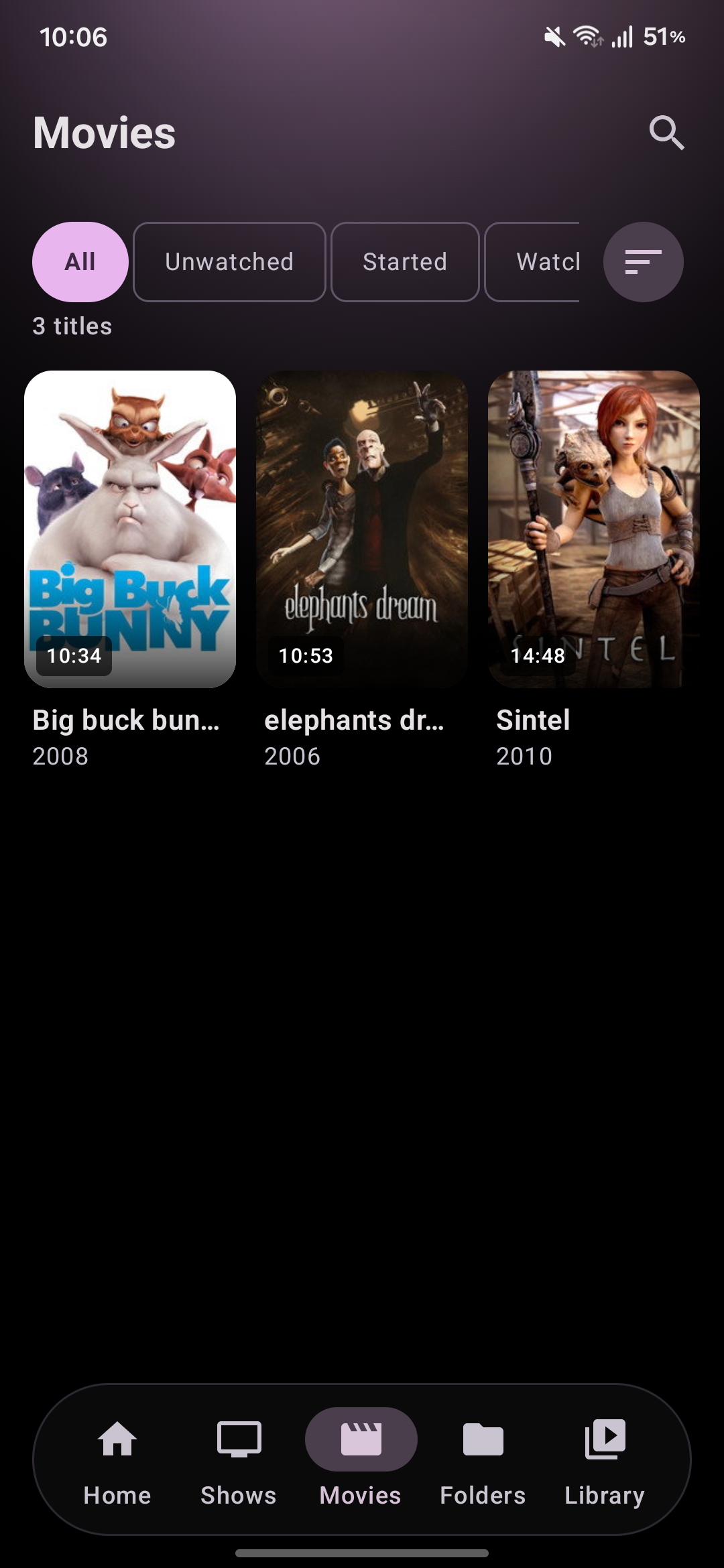 Movies grid