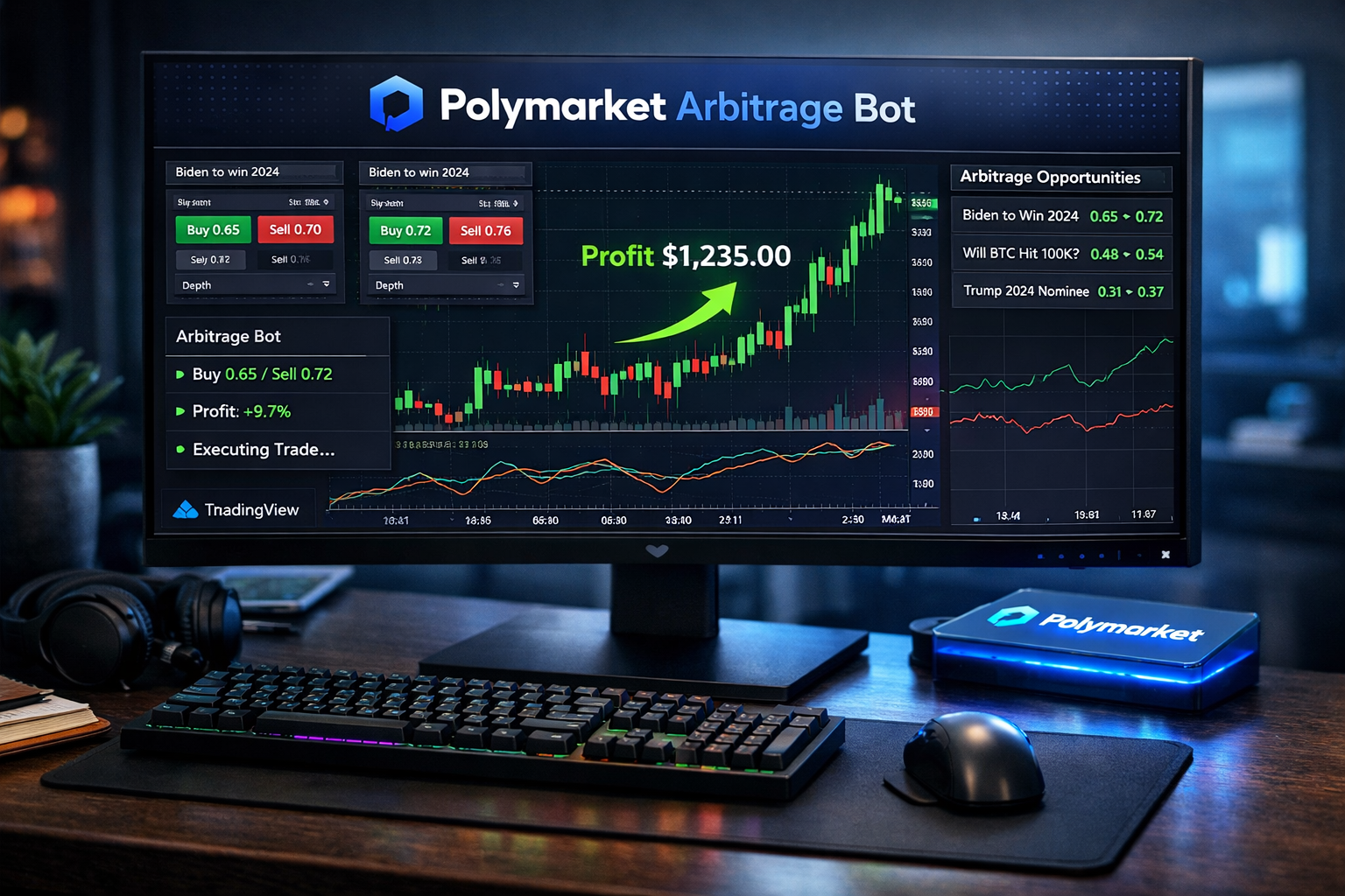 Polymarket Arbitrage Bot