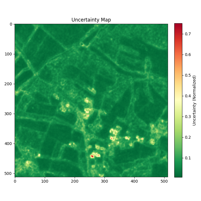 Uncertainty map