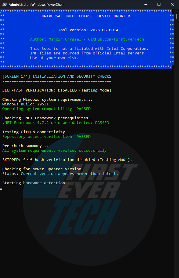 Hardware Detection