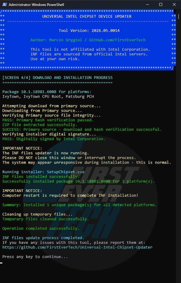 Update Process