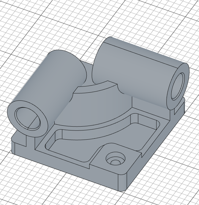 Finished mechanical part from the CSWP sample exam