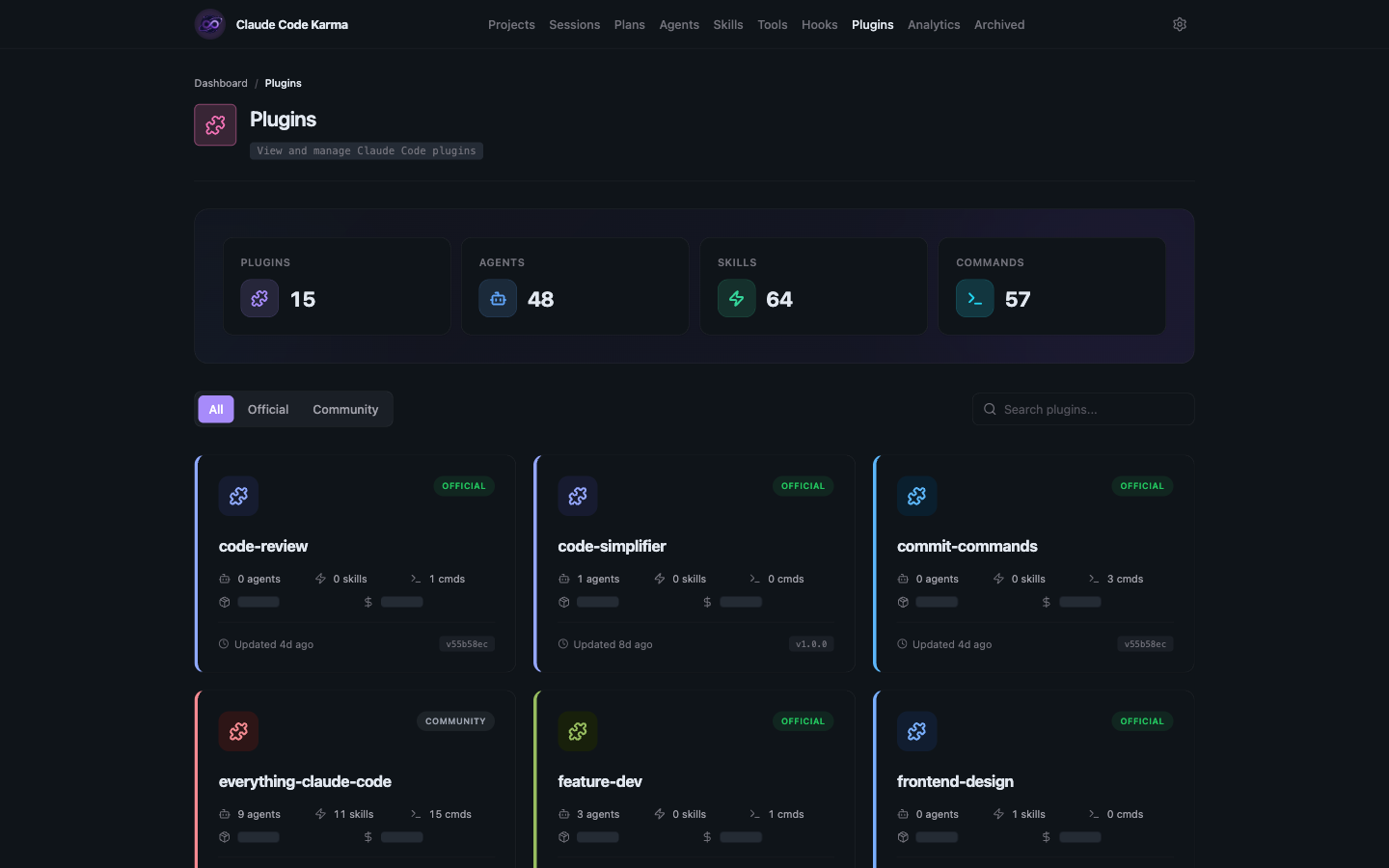 Plugins Browser