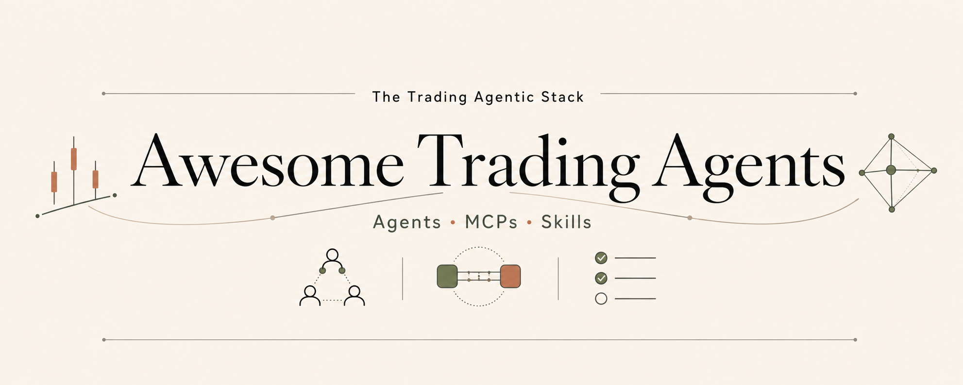 Awesome Trading Agents — The Trading Agentic Stack