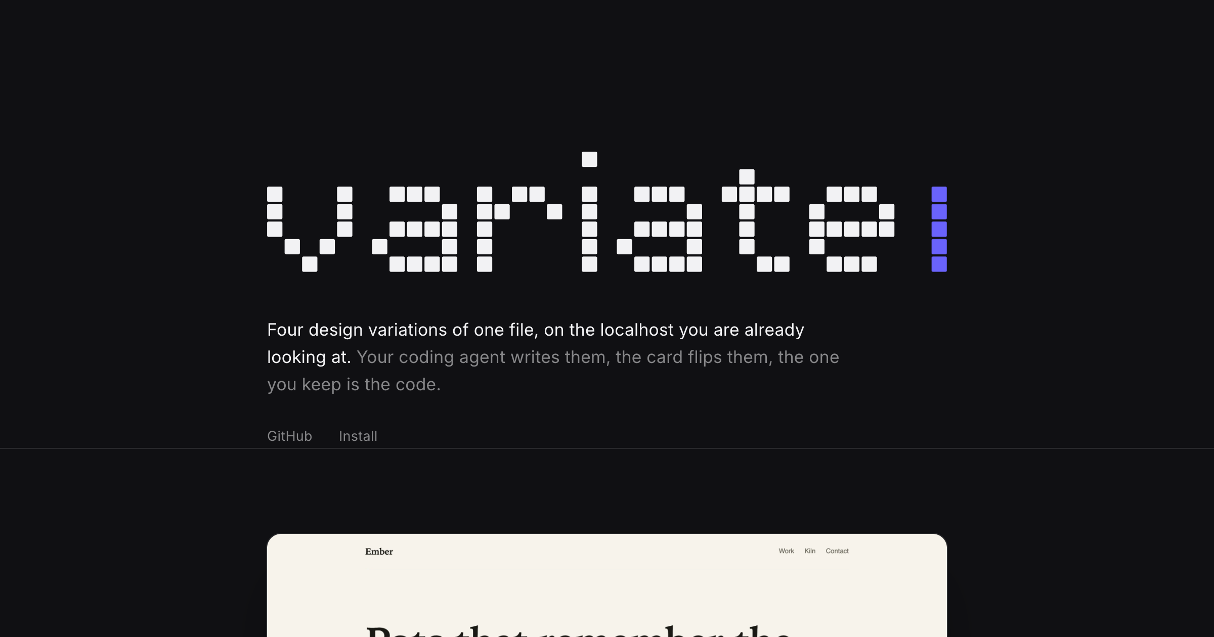 variate