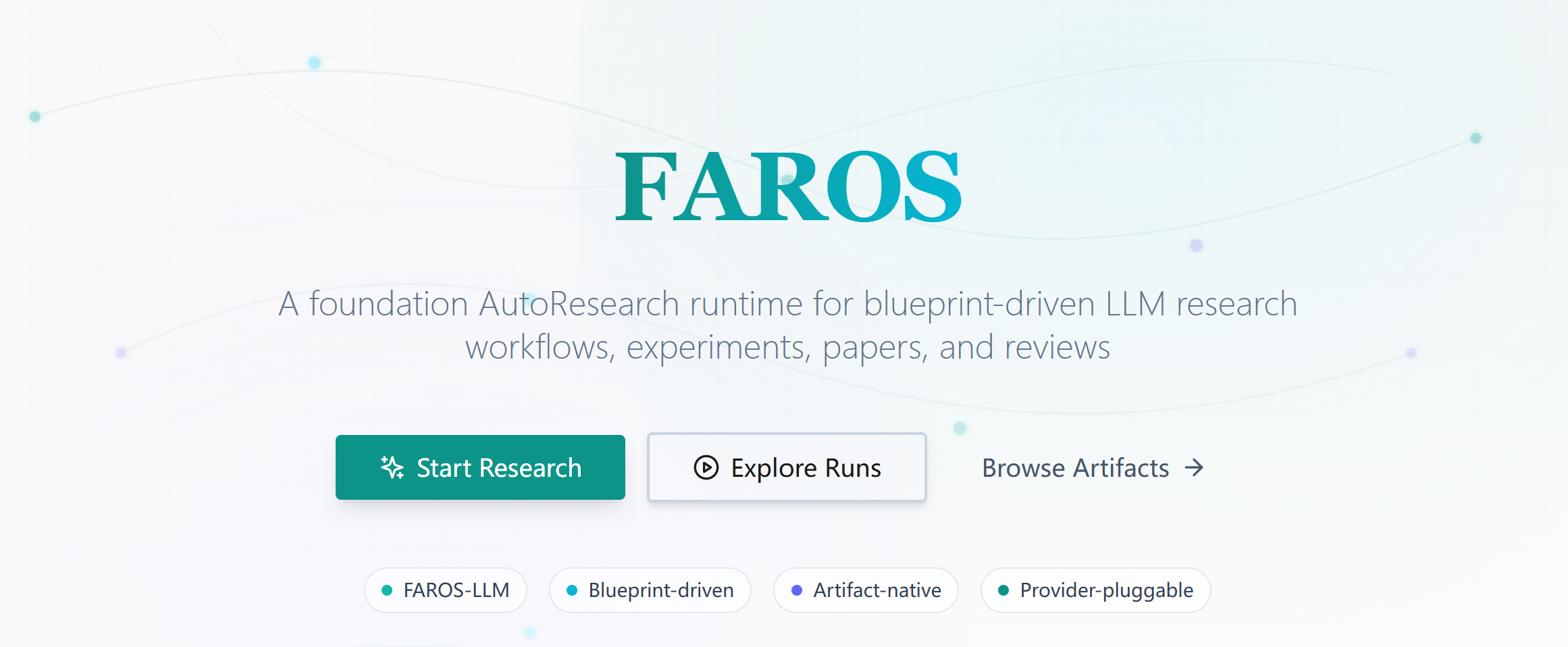 FAROS architecture overview