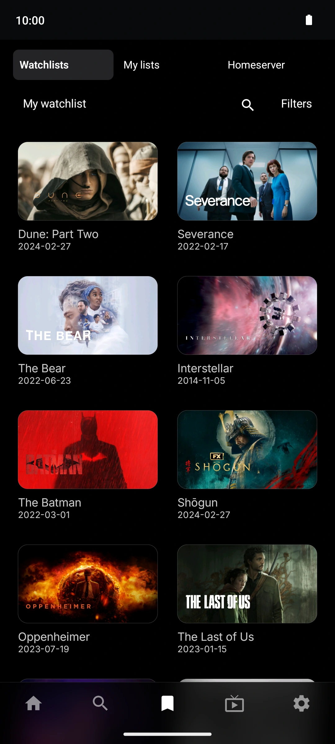 ARVIO 2.0 mobile · Library