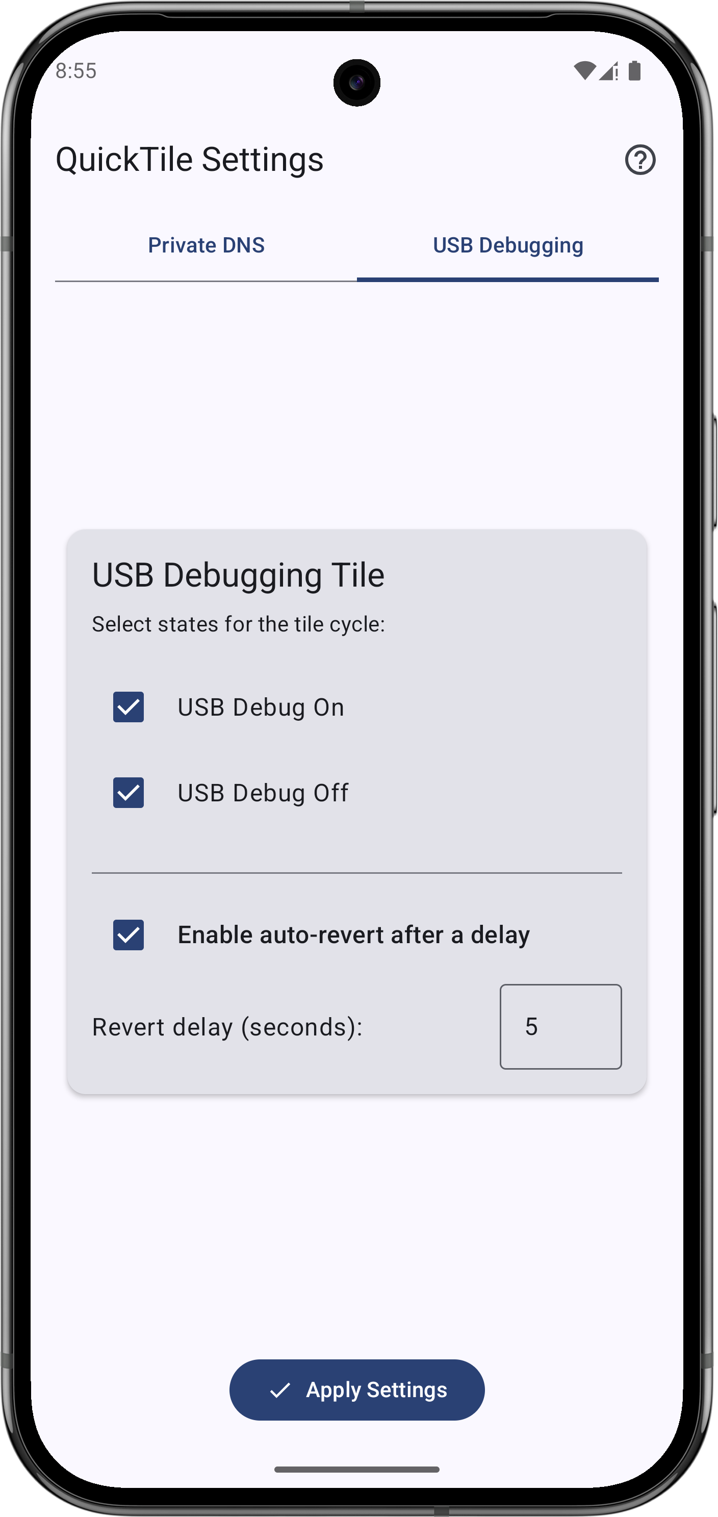 USB Tab