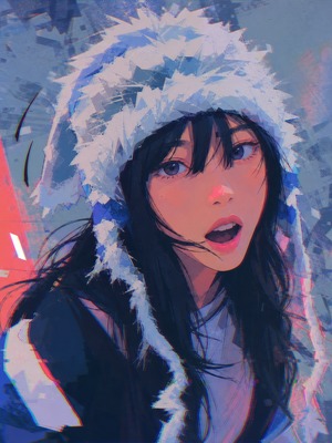 冷蓝失真动漫