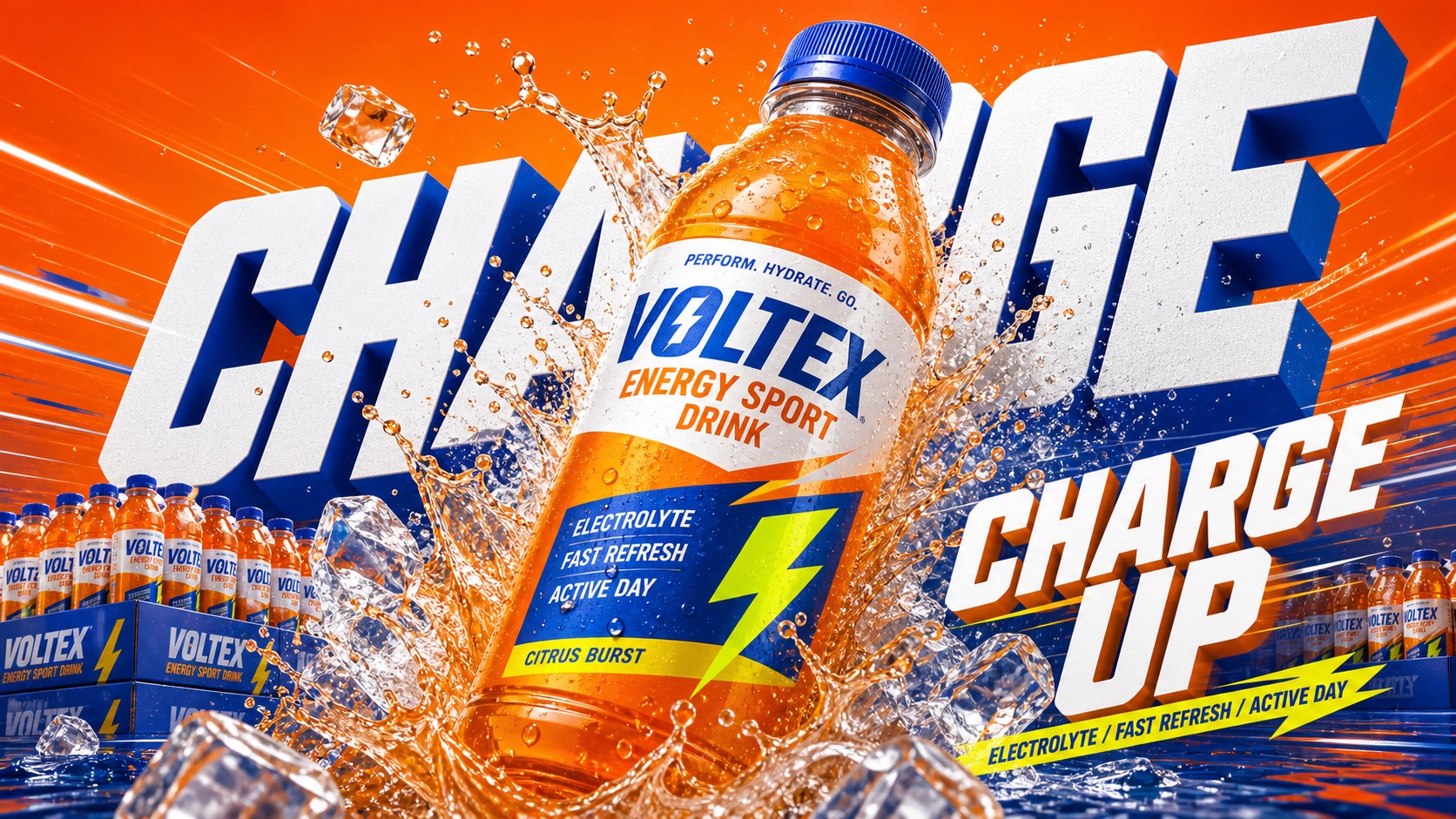 Multi-Color Beverage Splash Ad System Style preview