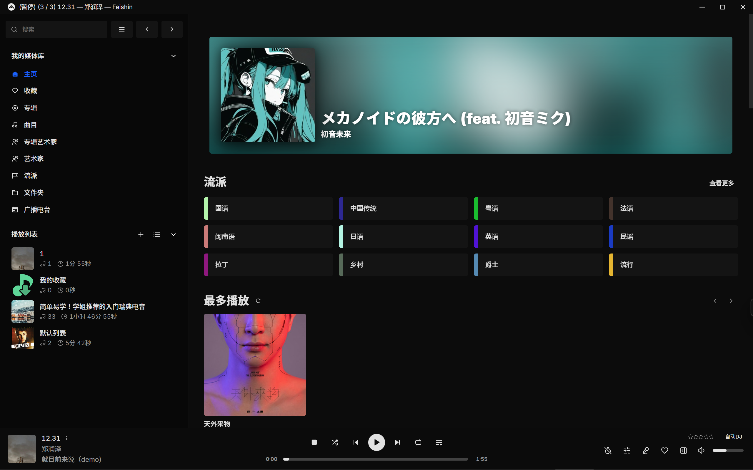 Subsonic 支持