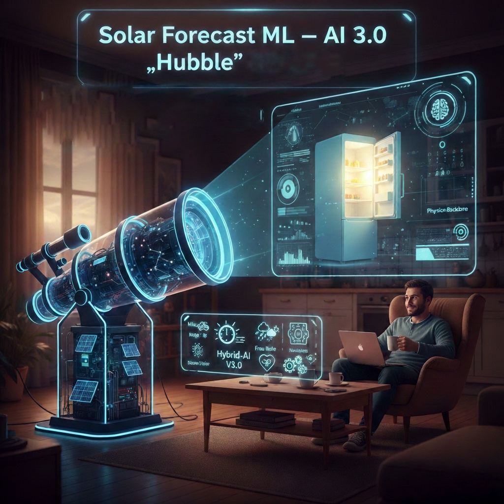 Hubble AI 8.0 — Solar Forecast ML