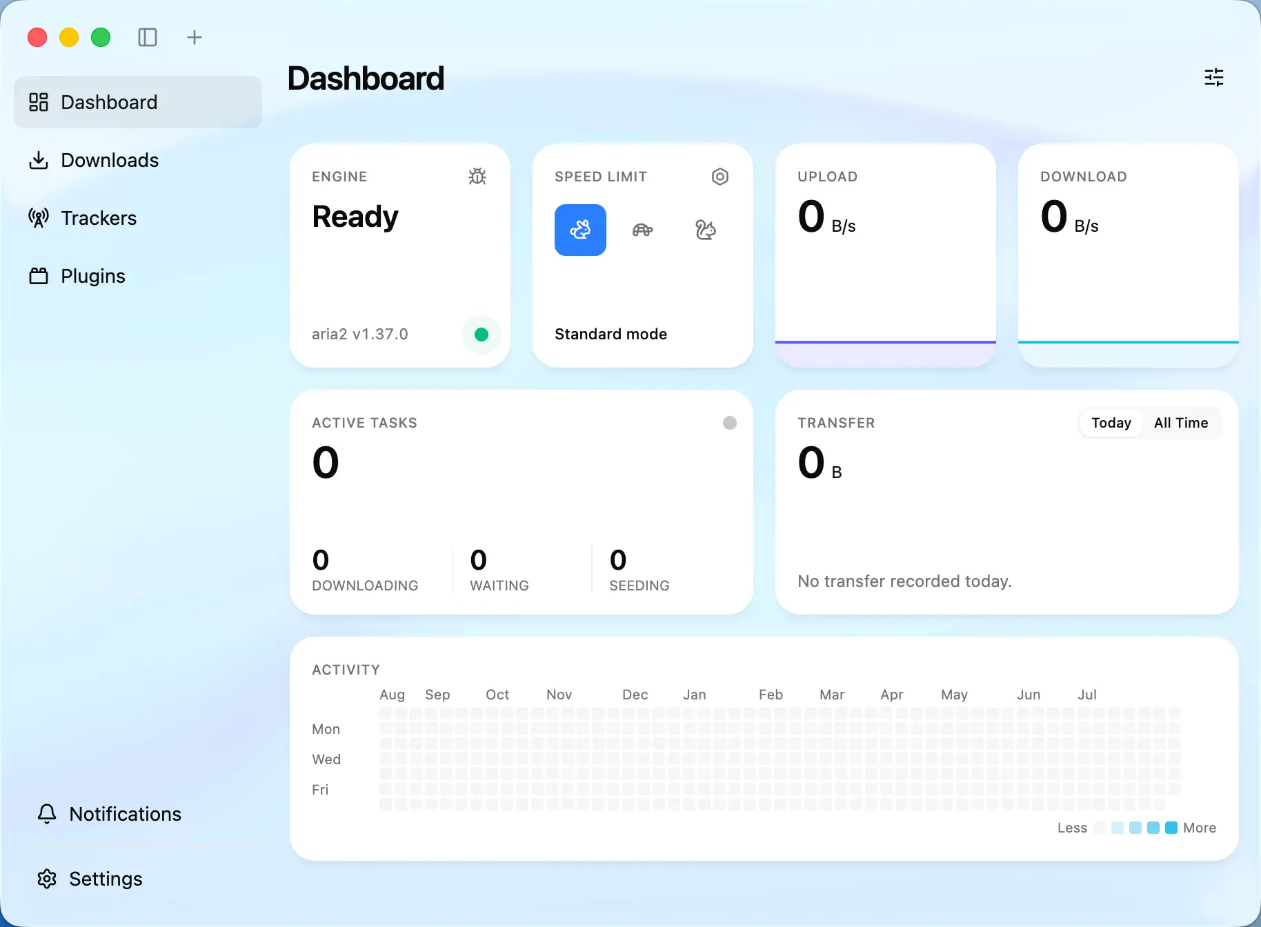 Motrix Dashboard