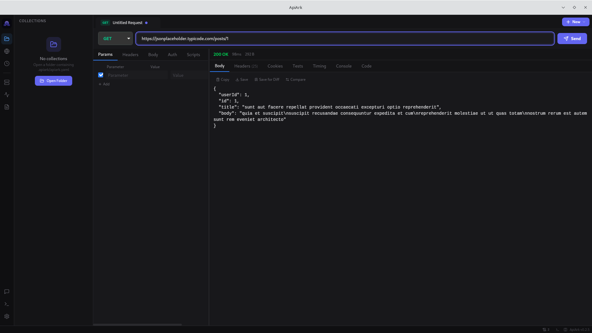 ApiArk — REST GET Request