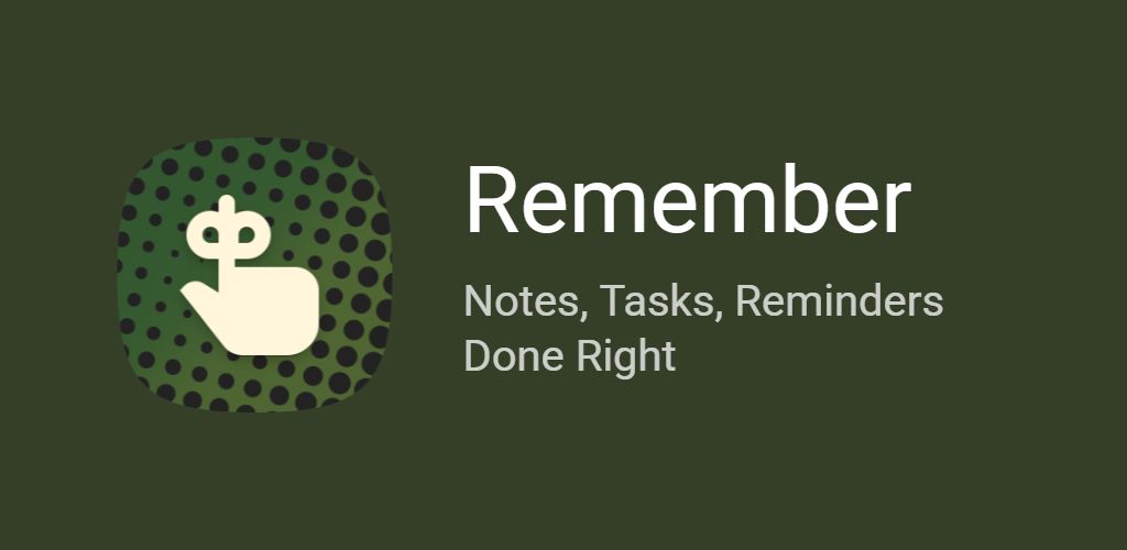Remember feature graphic