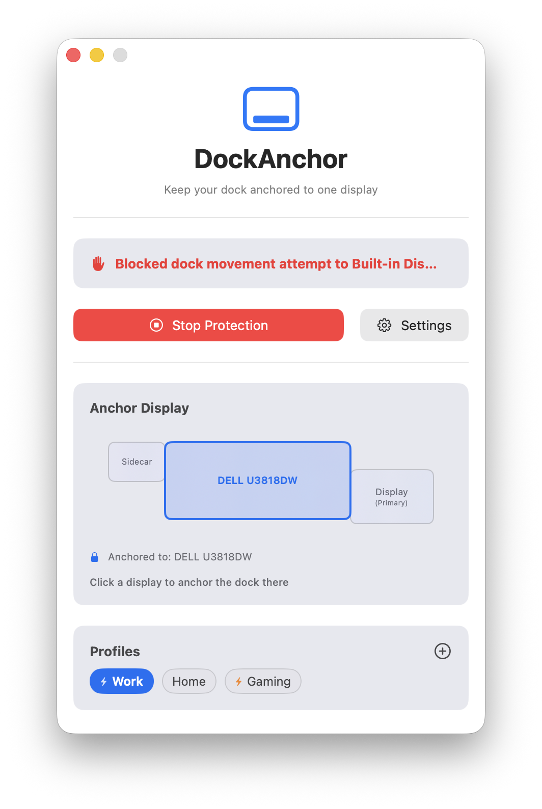 DockAnchor Main UI 2