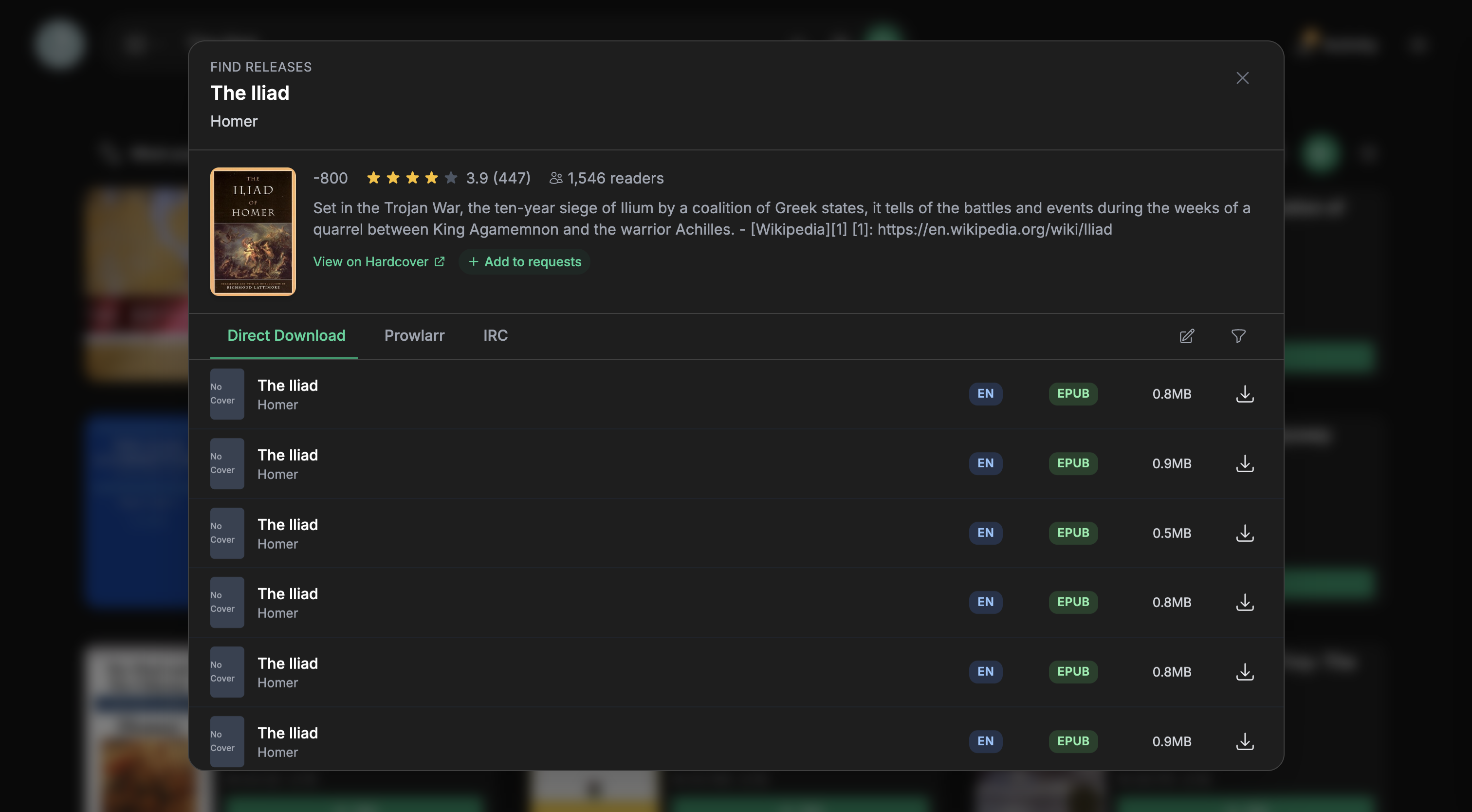Multi-source downloads