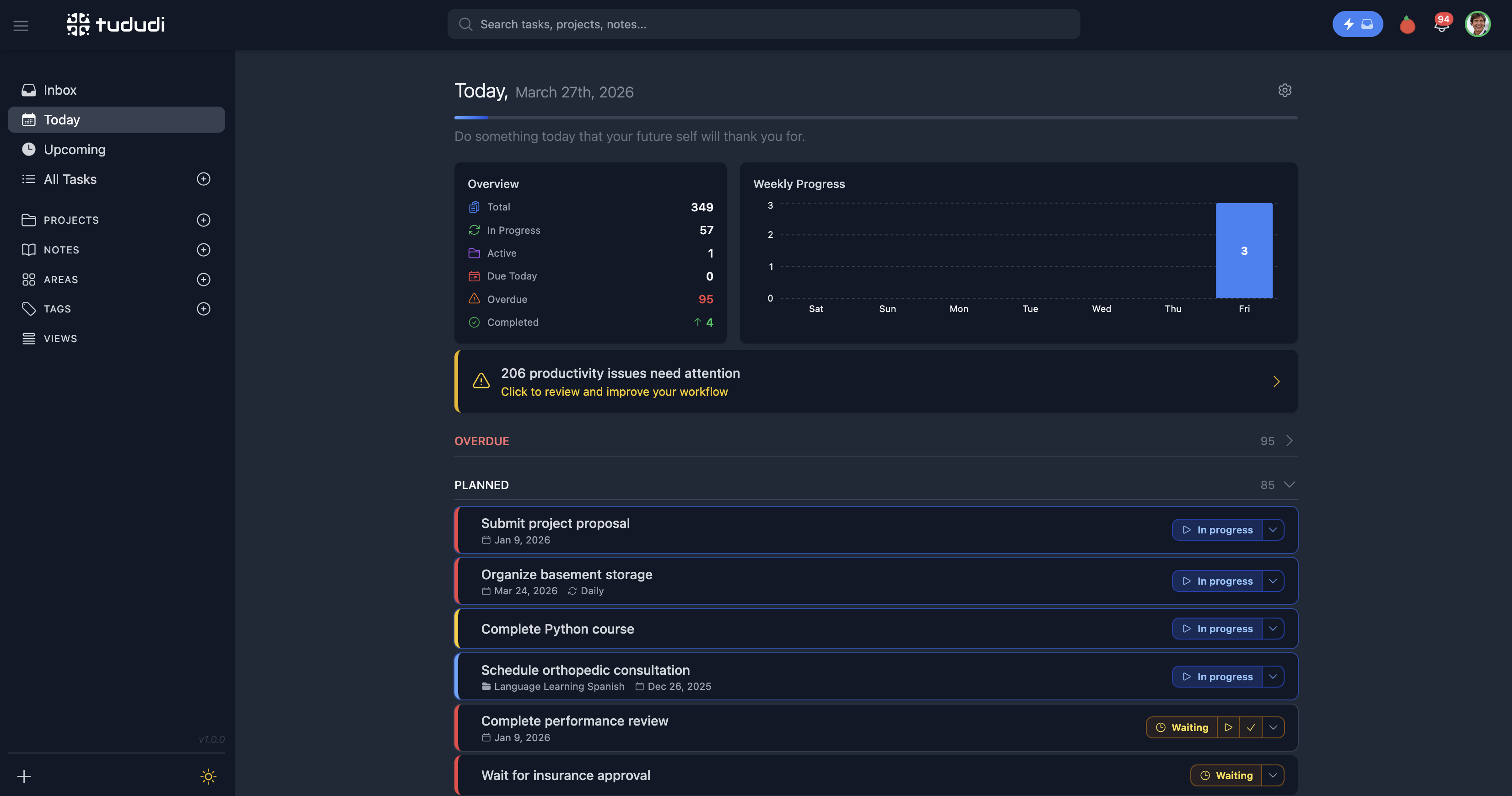 Dark Mode Screenshot