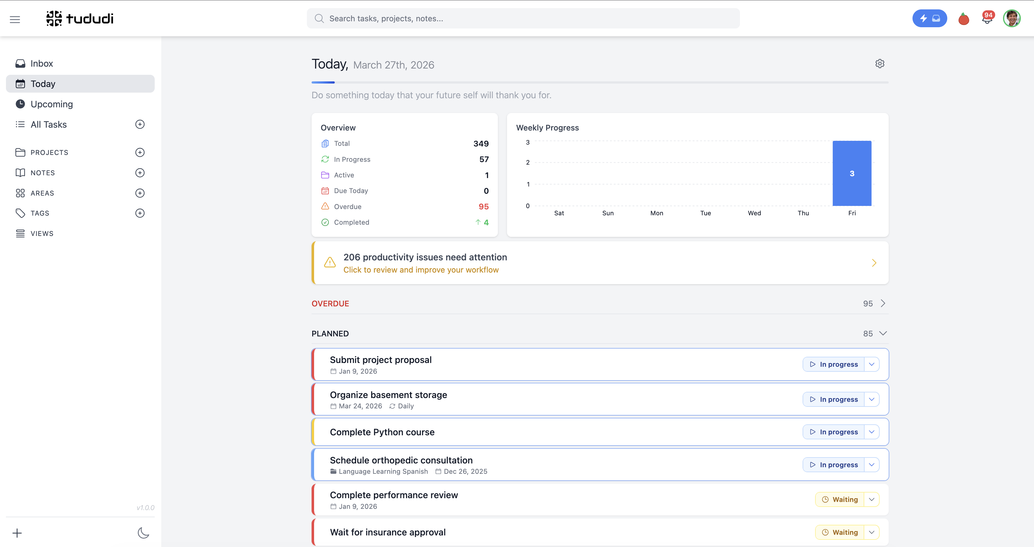 Light Mode Screenshot