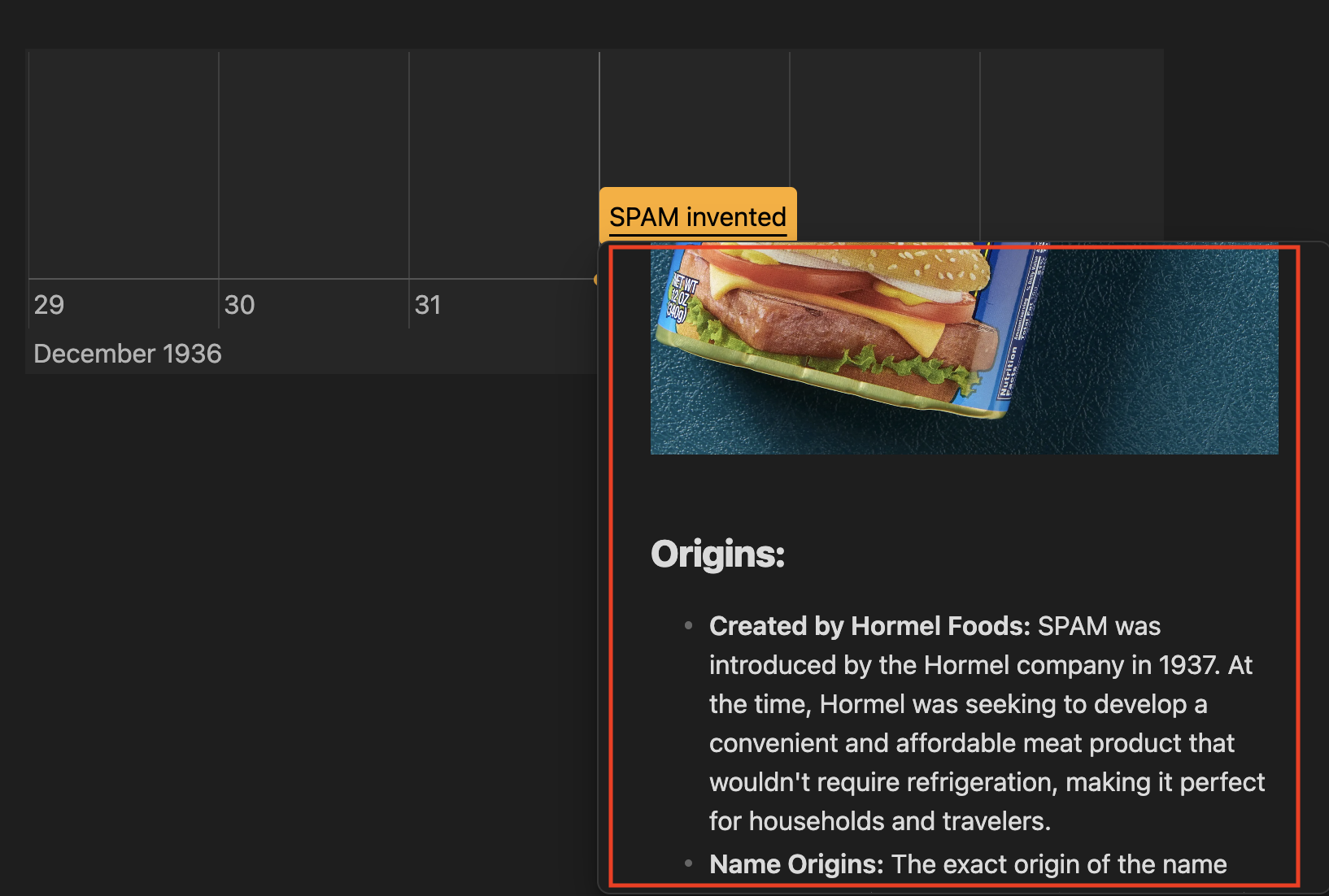 example: link preview