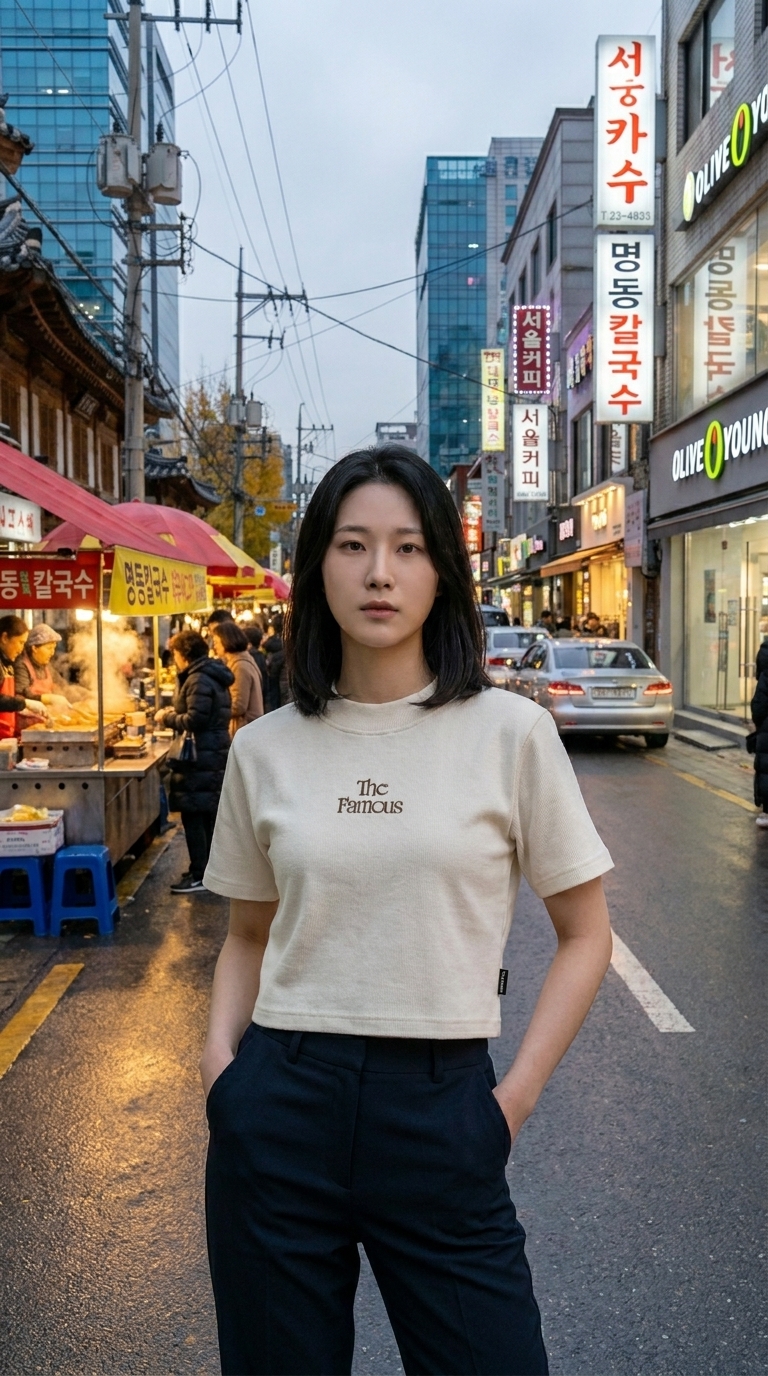 Myeongdong dusk