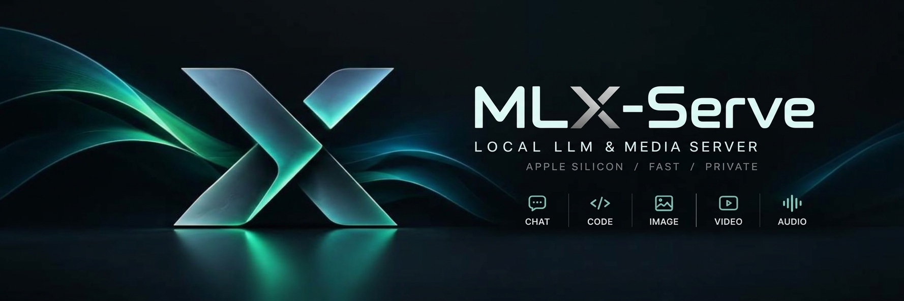mlx-serve — the unified AI powerhouse on Apple Silicon: chat, coding agents, image, video, music, voice clone, 3D