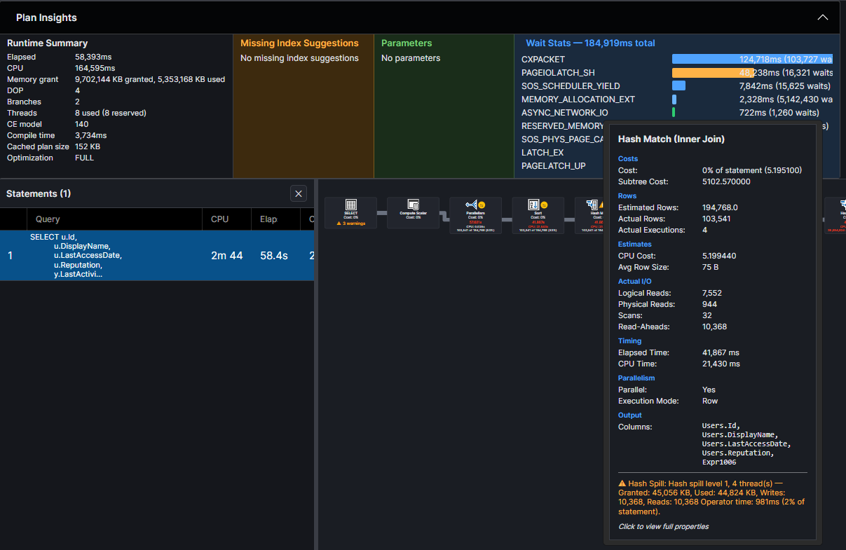 Operator Tooltip