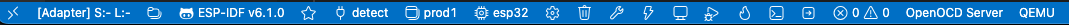 Status bar