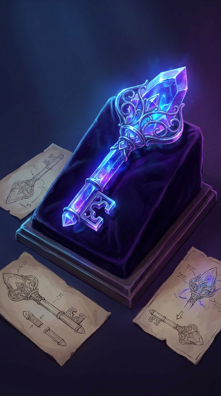 Crystal Game Prop