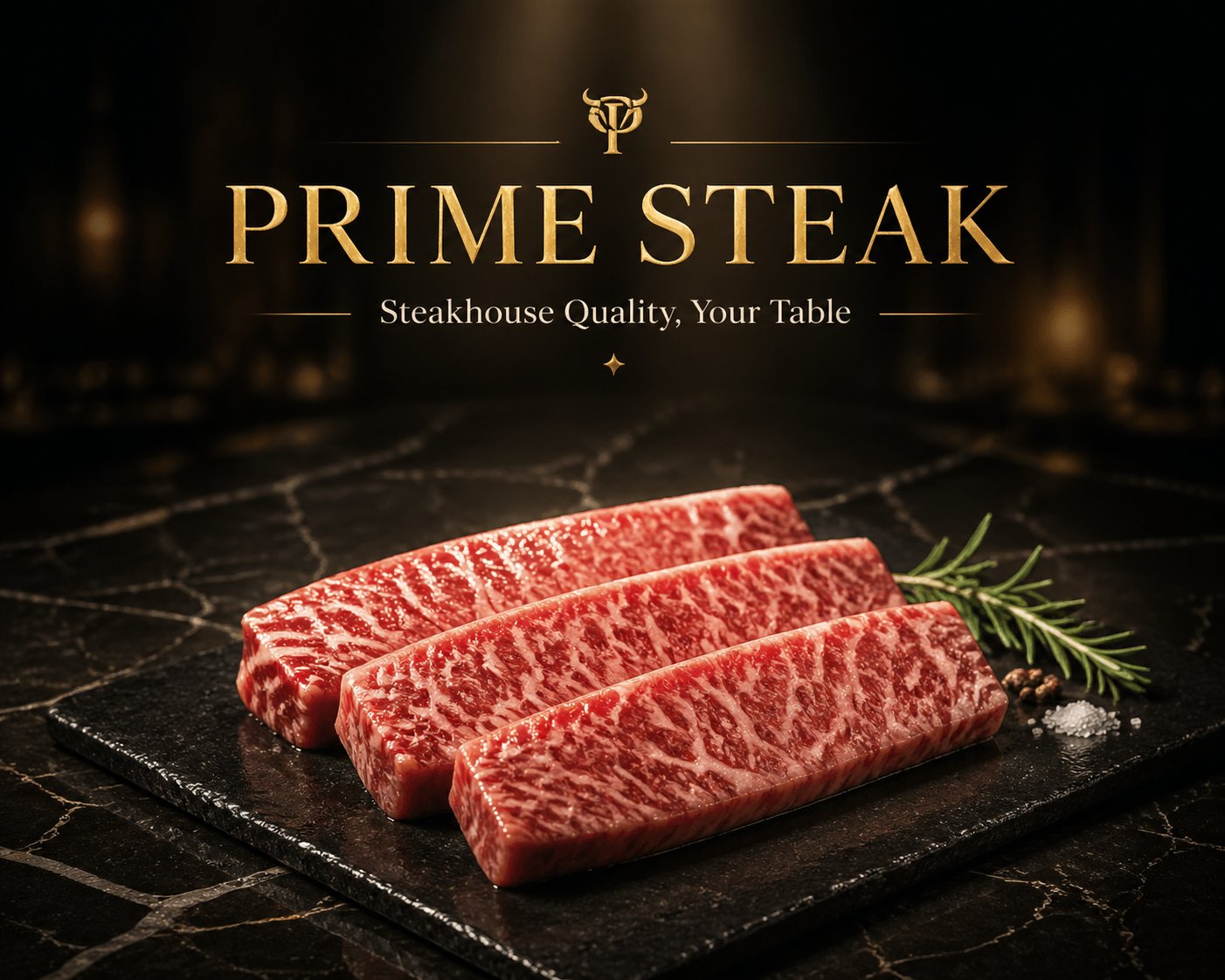 高端肉类海鲜品牌英雄图