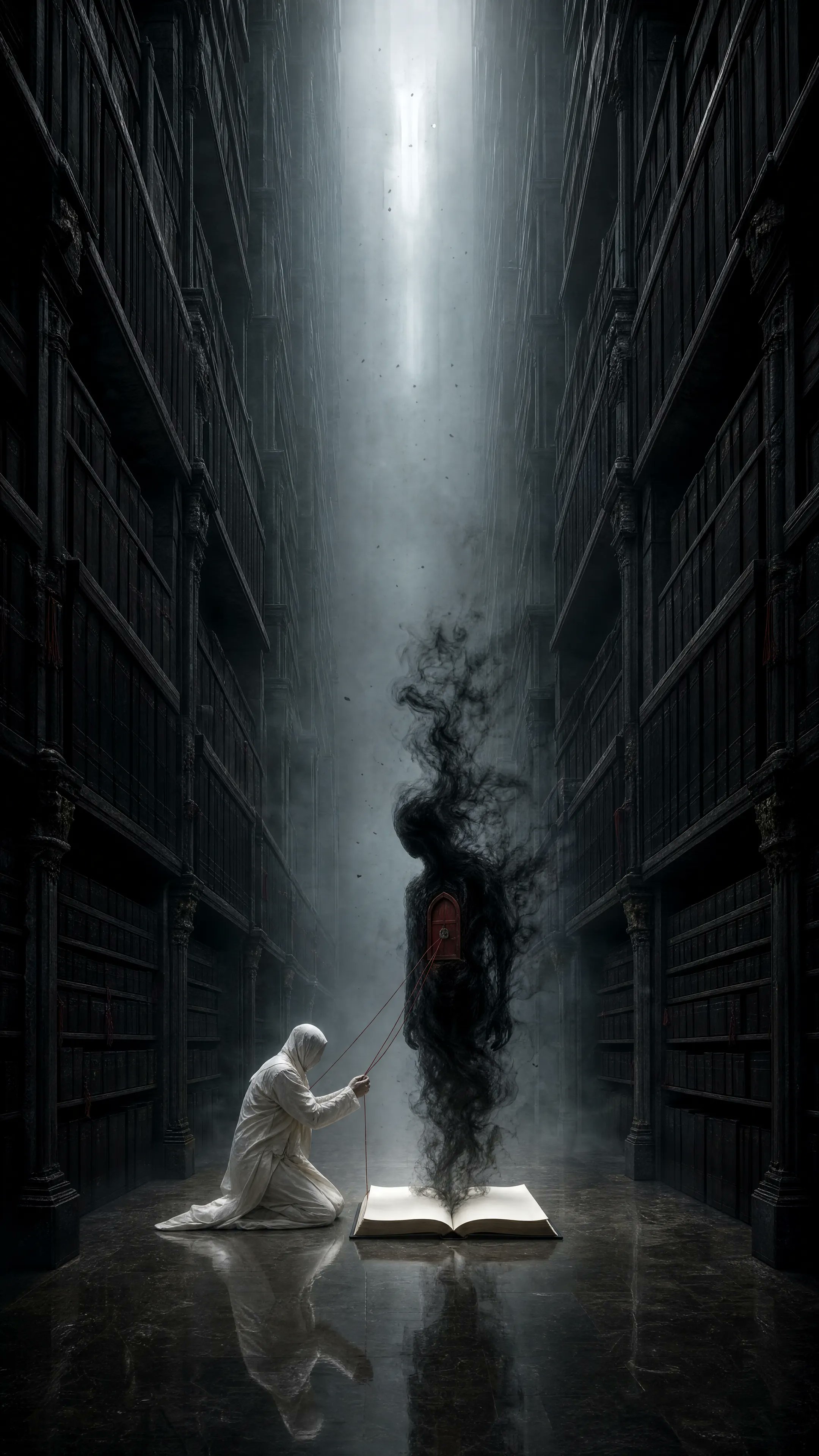 Dark Underground Archive Concept Poster