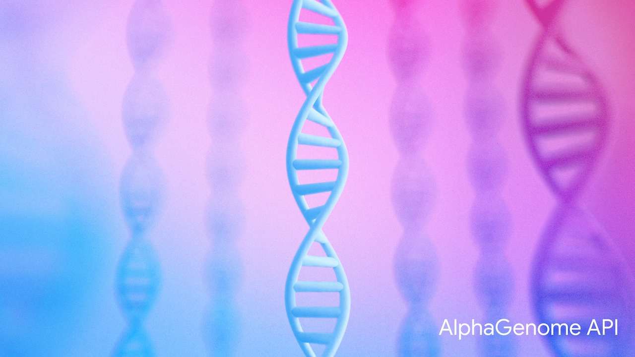 AlphaGenome header image