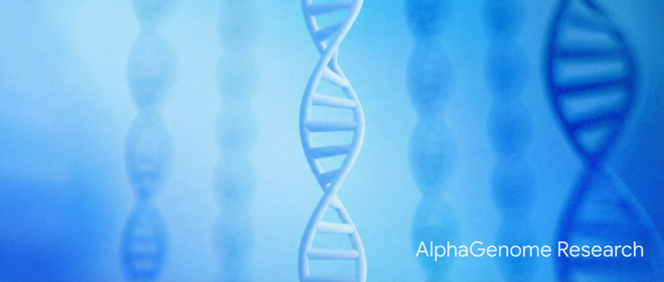AlphaGenome header image