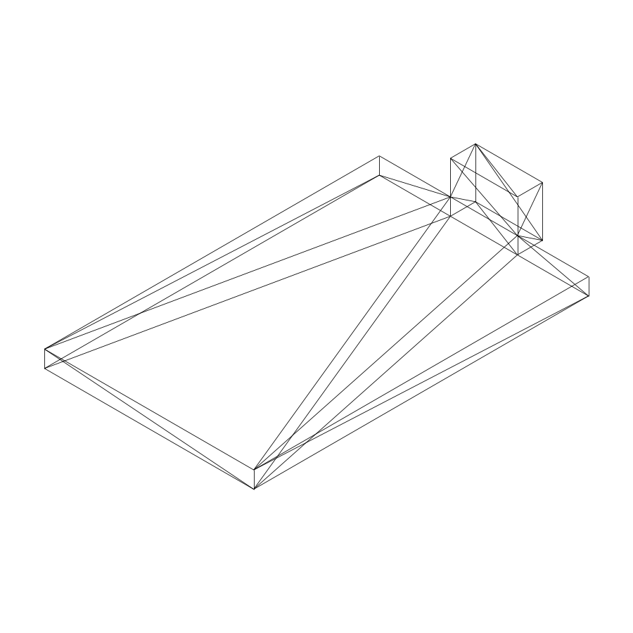 CAD 三维模型等轴测投影：从工程模型自动提取多视角示意