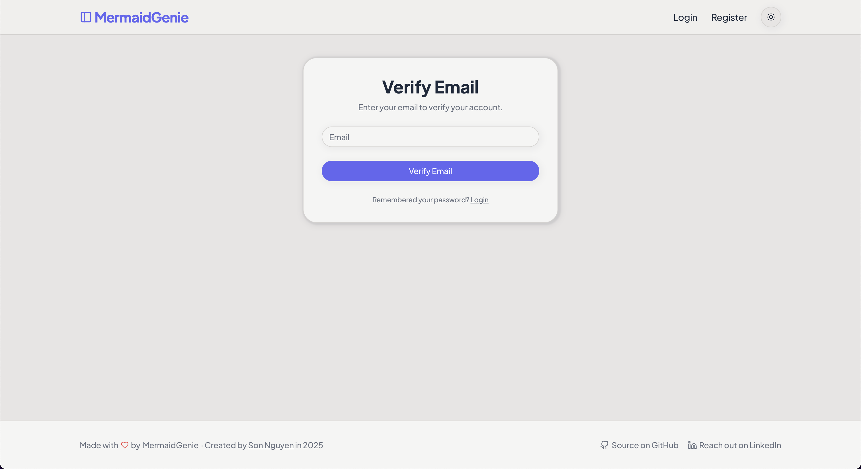 Reset Password