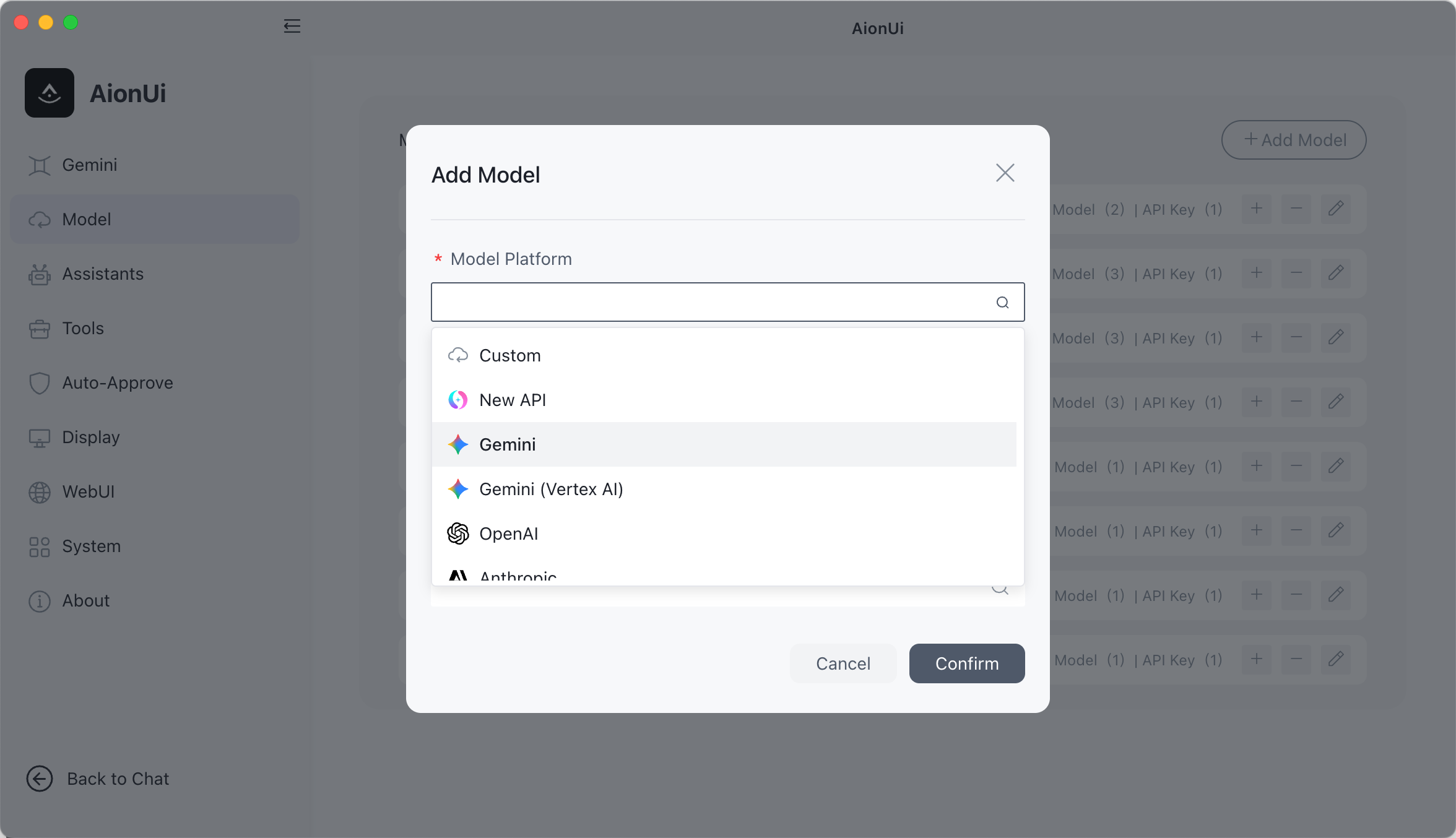 Multi-Model Support