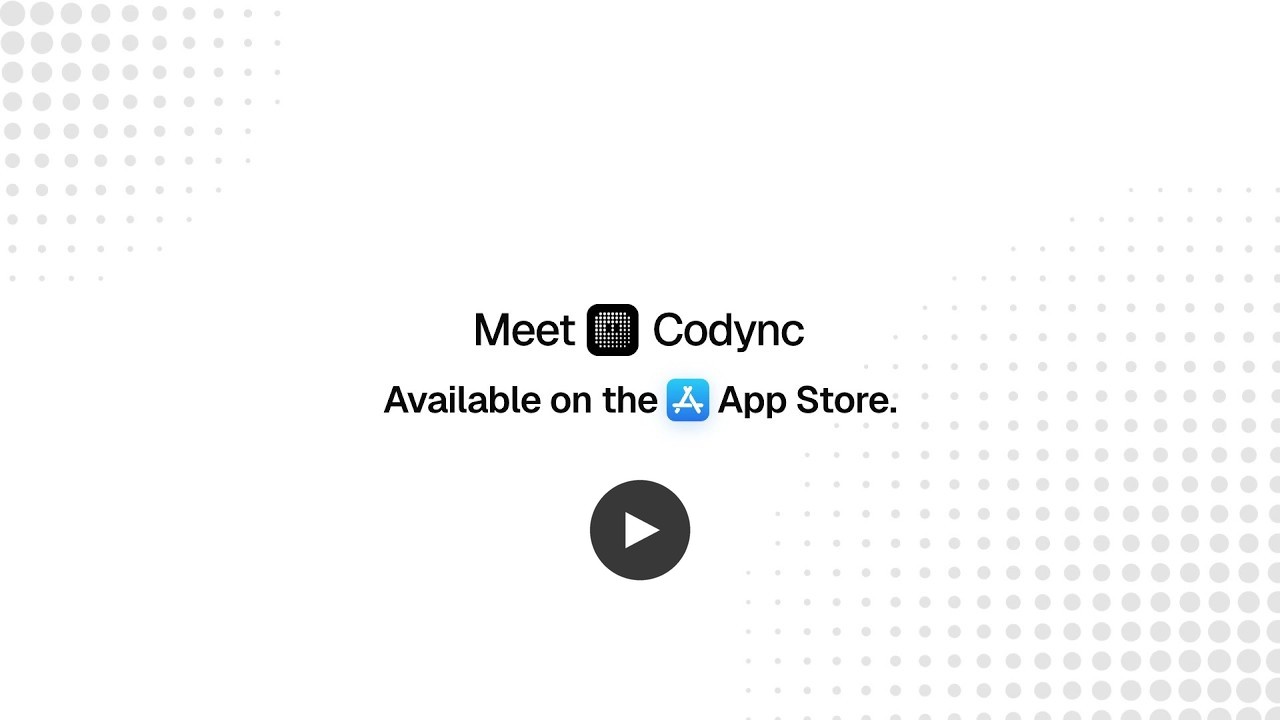 Watch the Codync launch film on YouTube (1:45)