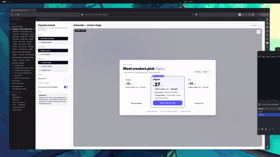 OpenDesign demo 3
