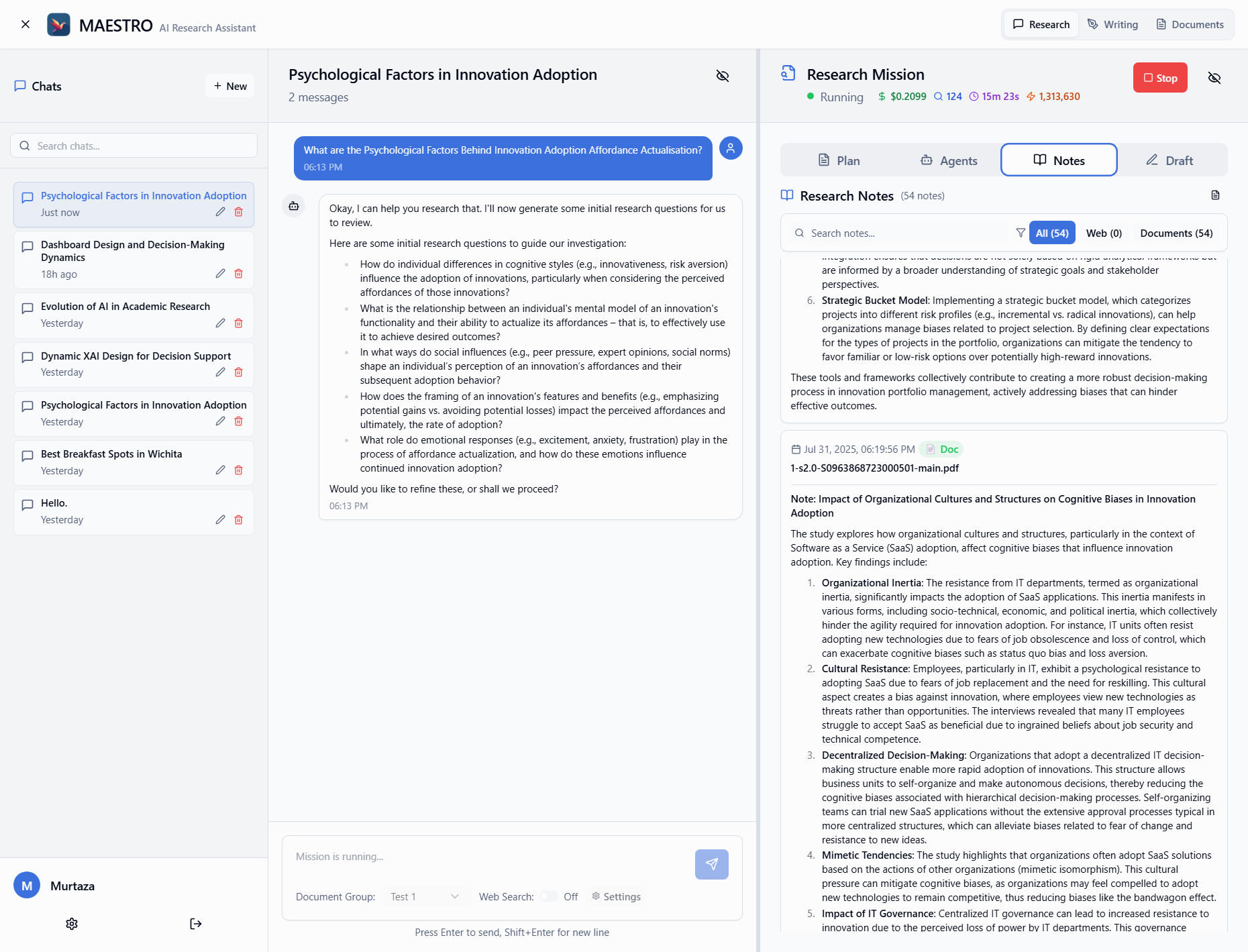 Automated Notes