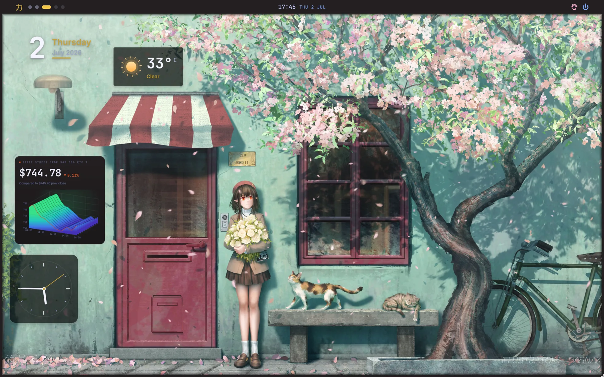 The Ryoku desktop