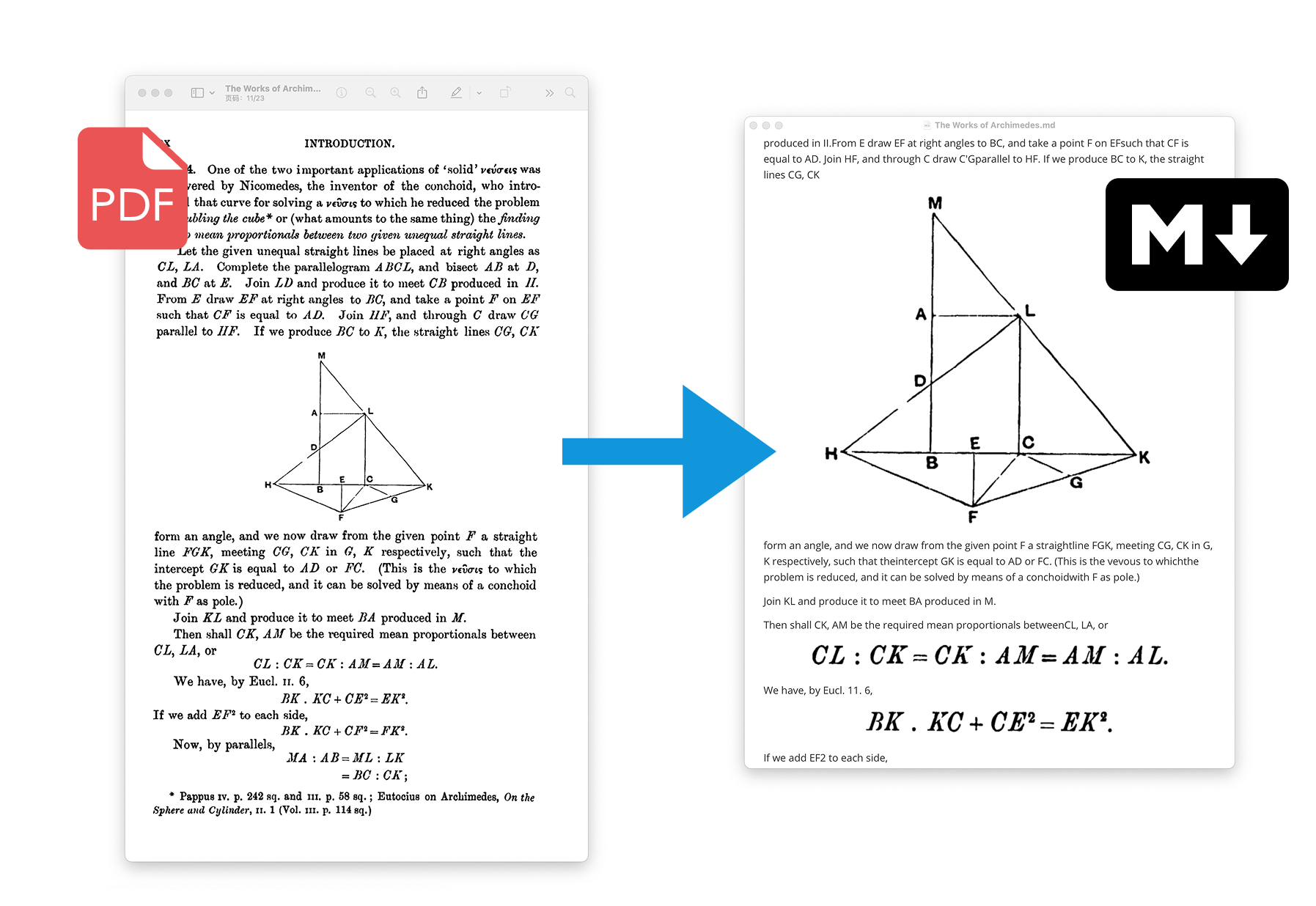 PDF to Markdown example