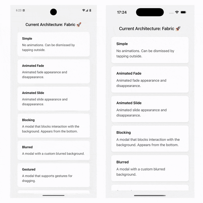 React Native Multiple Modals