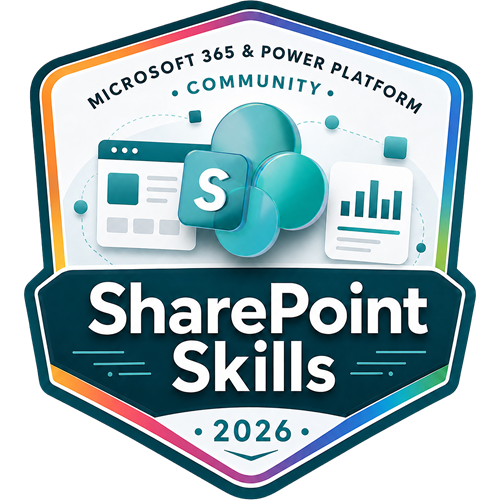 SharePoint Skills Credly Badge