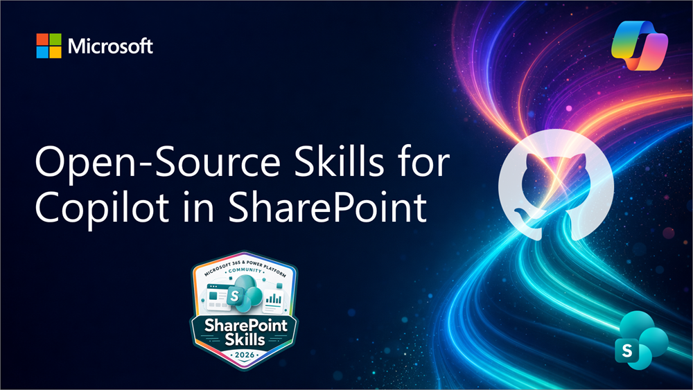 SharePoint Skills GitHub repository