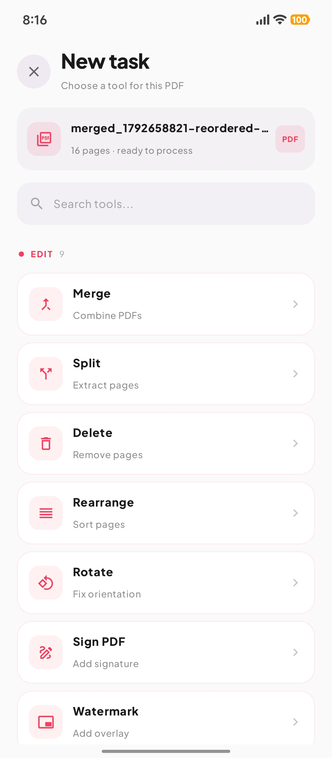 PaperKnife+ PDF viewer