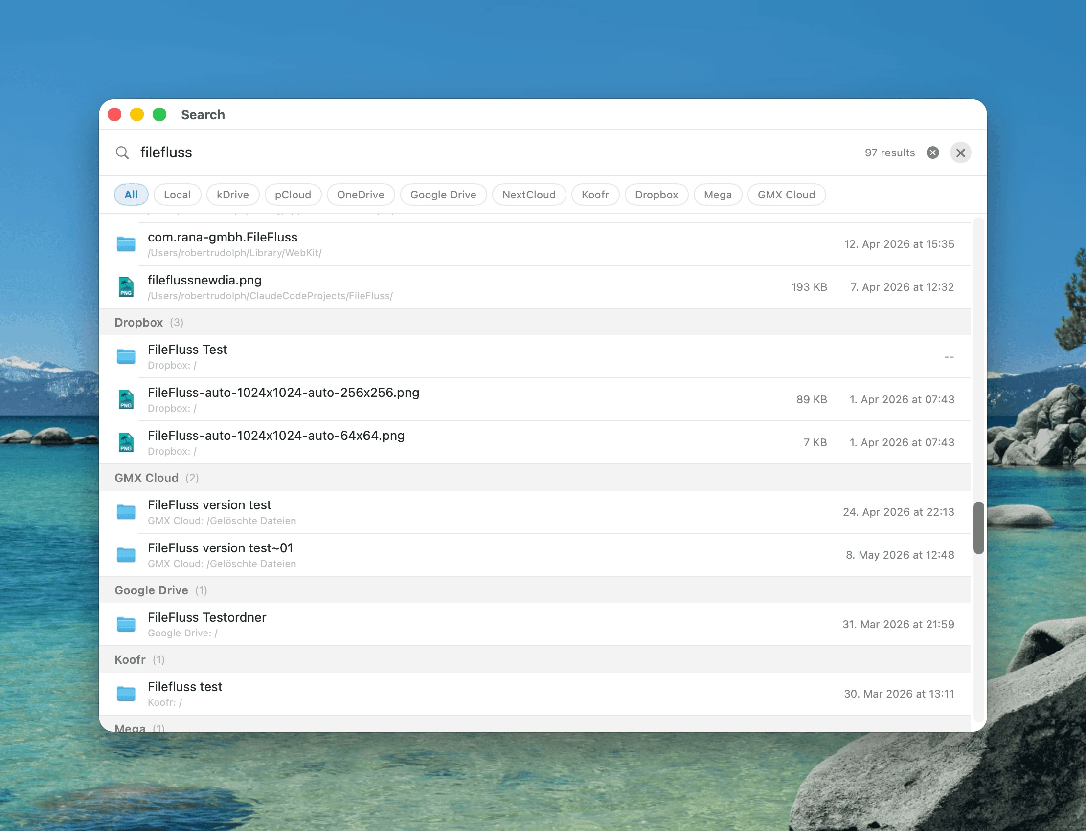 FileFluss Search